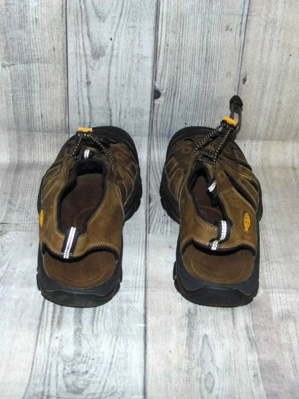 KEEN Newport Brown Leather Sandals Mens Size 11